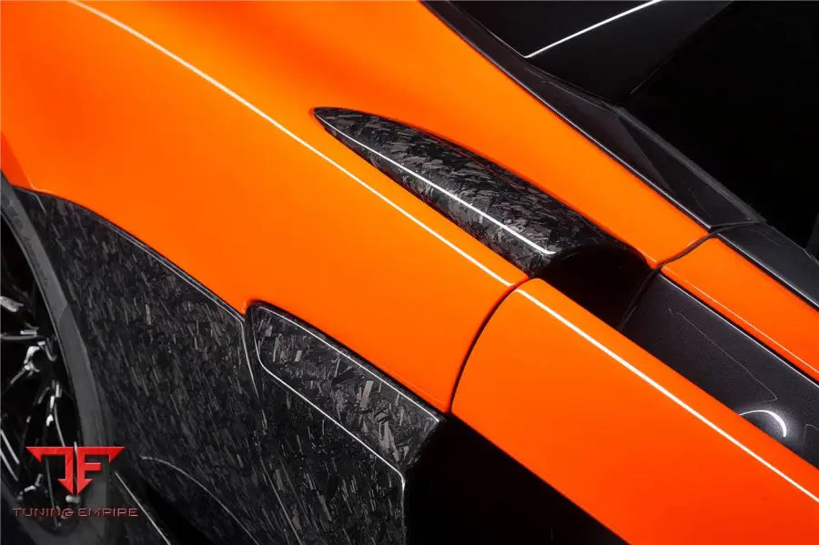 MCLAREN 600LT OEM STYLE CARBON FIBER AIR INTAKE FINS BSD