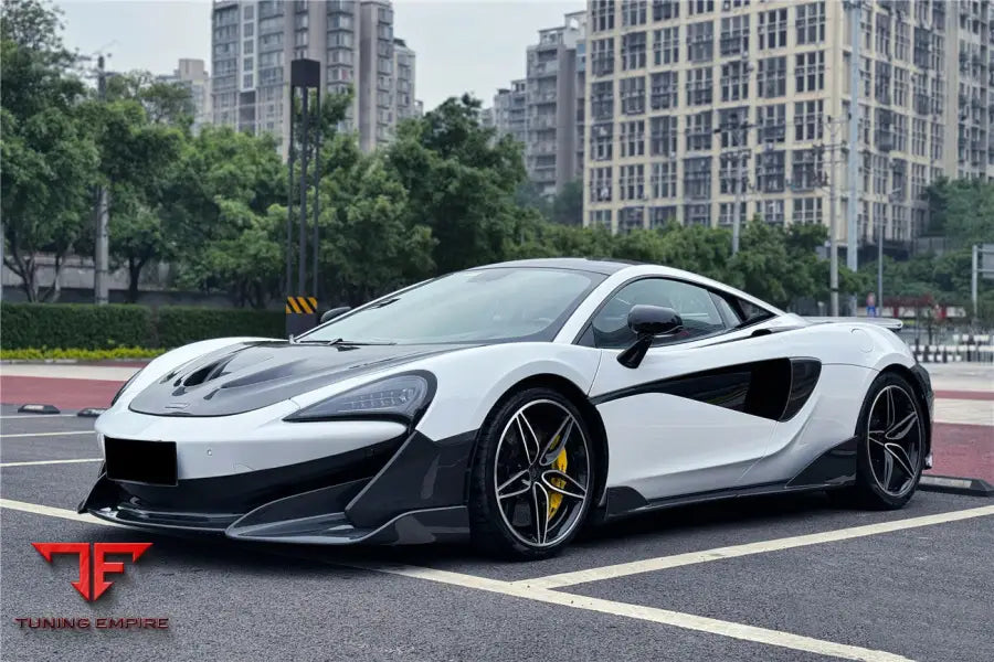MCLAREN 600LT CARBON FIBER FRONT BUMPER LIP BSD