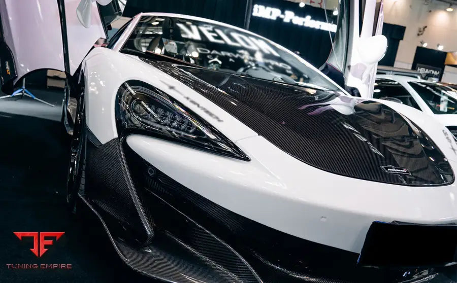 MCLAREN 600LT CARBON FIBER FRONT BUMPER SIDE SPLITTER BSD