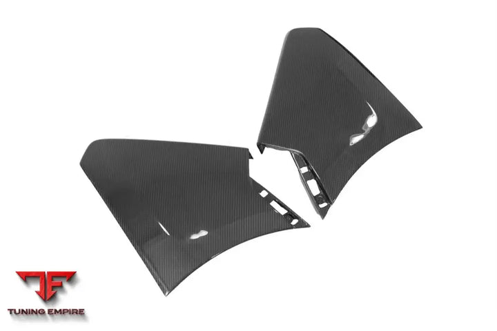 MCLAREN 600LT OEM STYLE CARBON FIBER FRONT BUMPER SIDE SPLITTER BSD