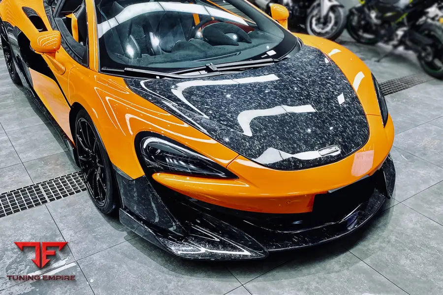 MCLAREN 600LT CARBON FIBER FRONT BUMPER SIDE SPLITTER BSD