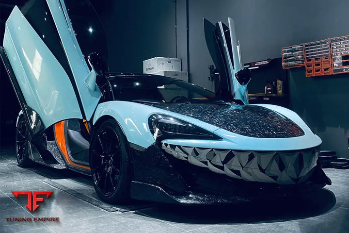 MCLAREN 600LT CARBON FIBER FRONT LIP SIDE SPLITTER BSD