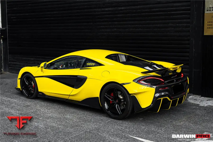 MCLAREN 600LT CARBON FIBER QUARTER PANEL SIDE SCOOPS BSD