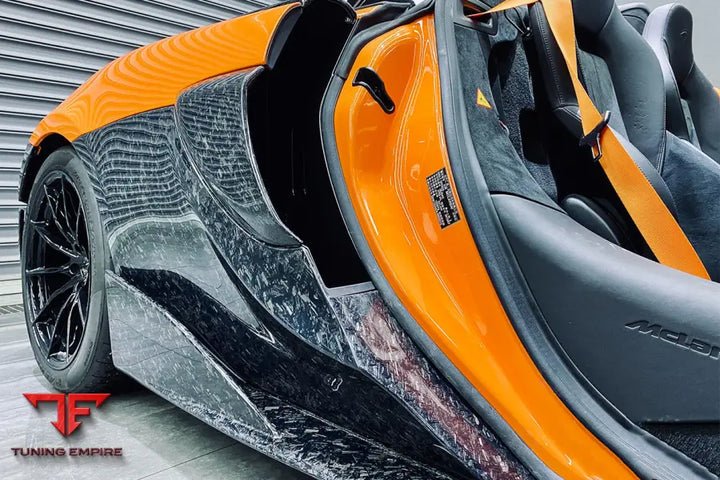 MCLAREN 600LT CARBON FIBER QUARTER PANEL SIDE SCOOPS BSD