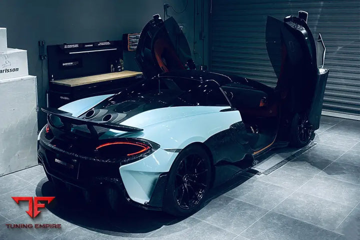 MCLAREN 600LT CARBON FIBER QUARTER PANEL SIDE SCOOPS BSD