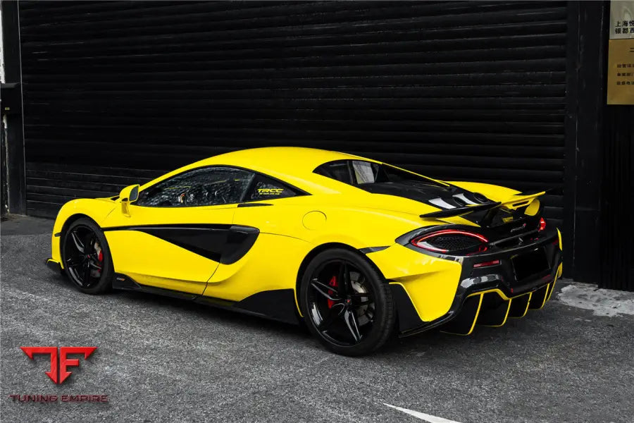 MCLAREN 600LT CARBON FIBER REAR BUMPER BSD