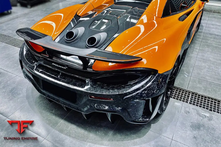 MCLAREN 600LT CARBON FIBER REAR BUMPER BSD