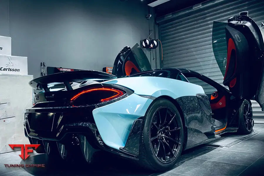 MCLAREN 600LT CARBON FIBER REAR BUMPER BSD