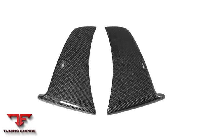 MCLAREN 600LT CARBON FIBER REAR BUMPER SIDE CANARDS BSD