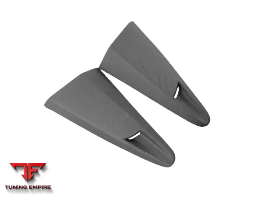 MCLAREN 650S & 12C BKSS STYLE CARBON FIBER QUARTER WINDOW SCOOPS BSD