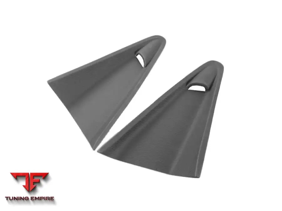 MCLAREN 650S & 12C BKSS STYLE CARBON FIBER QUARTER WINDOW SCOOPS BSD