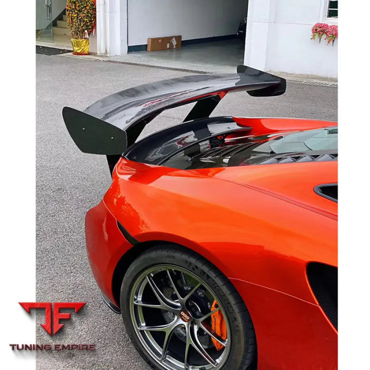 MCLAREN 650S 625C MP4-12C CARBON FIBER REAR SPOILER WING