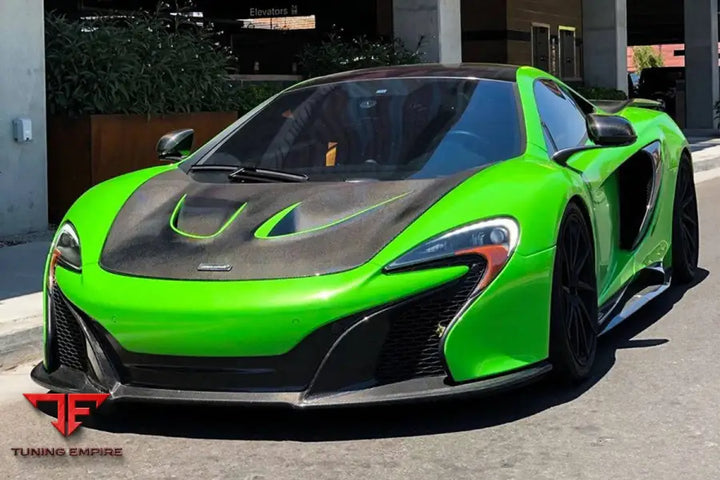 MCLAREN 650S OEM STYLE CARBON FIBER FRONT BUMPER MIDDLE BSD