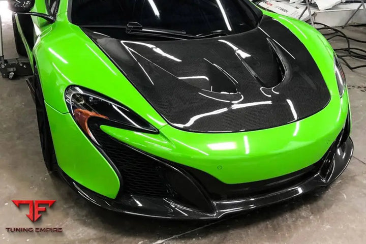 MCLAREN 650S OEM STYLE CARBON FIBER FRONT BUMPER MIDDLE BSD