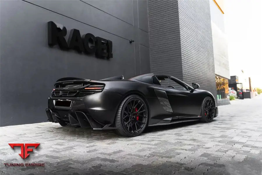MCLAREN 650S CARBON FIBER REAR BUMPER BSD