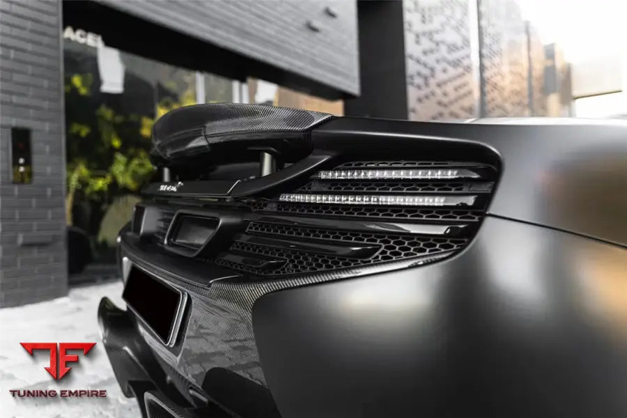 MCLAREN 650S CARBON FIBER REAR BUMPER BSD