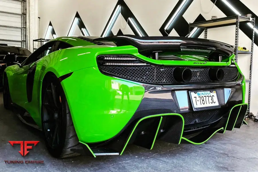 MCLAREN 650S CARBON FIBER REAR BUMPER BSD