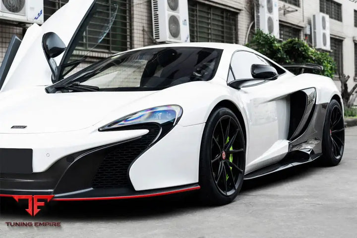 MCLAREN 650S OEM STYLE CARBON FIBER TUNING VEINS INTAKE BLADES BSD