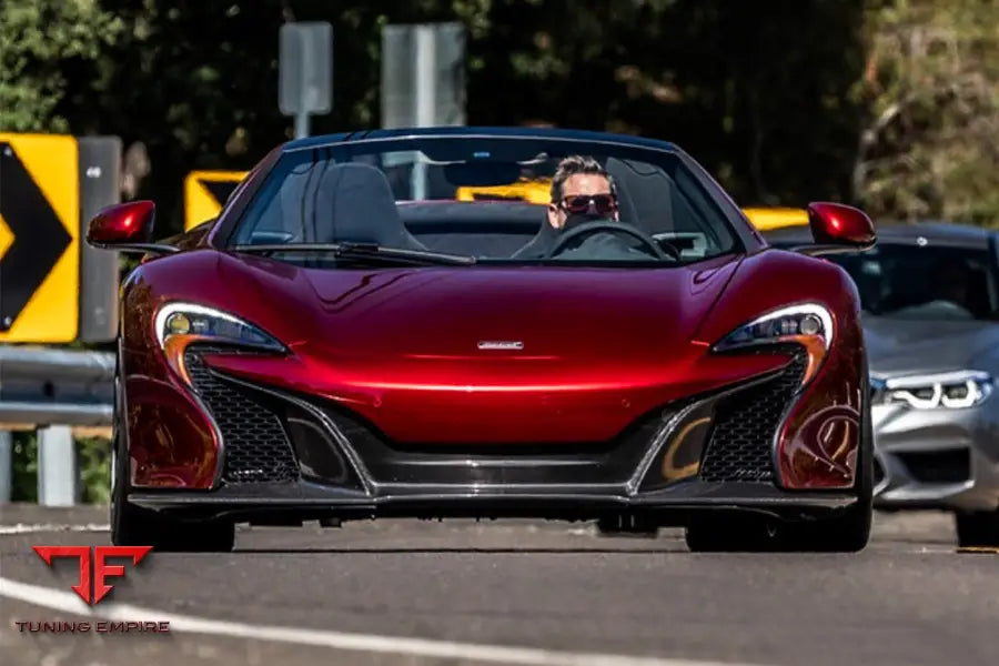 MCLAREN 650S FRONT BUMPER TOP COVER REPLACEMENT BSD