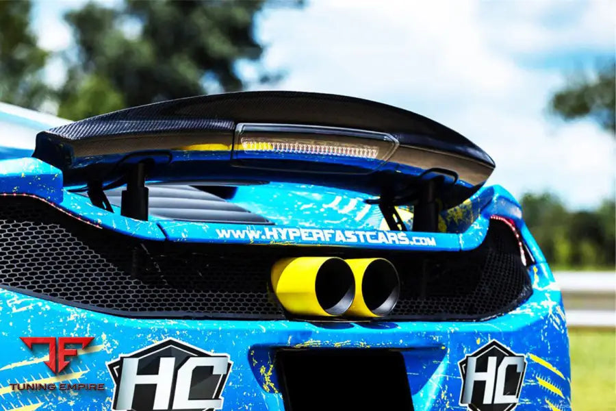 MCLAREN 650S & MP4 12C BKSS STYLE CARBON FIBER TRUNK SPOILER BSD