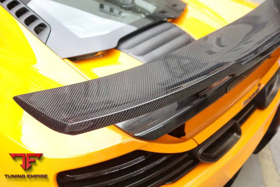 MCLAREN 650SMP4 12C BKSS STYLE CARBON FIBER TRUNK SPOILER BSD