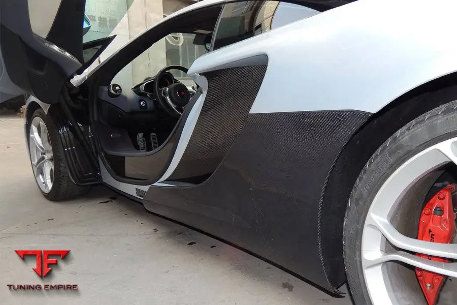 MCLAREN 650SMP4 12C OEM STYLE CARBON FIBER SIDE SKIRTS BSD