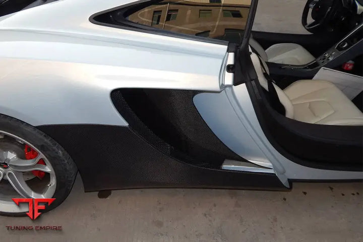 MCLAREN 650SMP4 12C OEM STYLE CARBON FIBER SIDE SKIRTS BSD