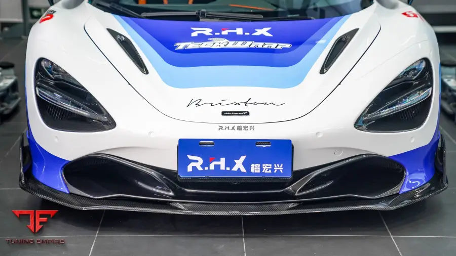 McLaren 720S AE front lip and canards