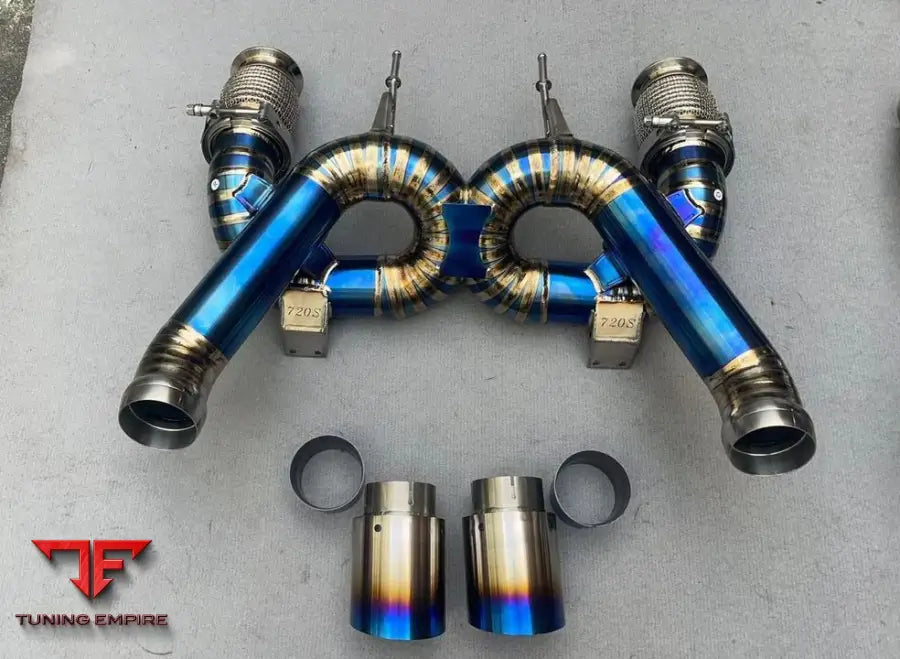 MCLAREN 720S 4.0 RAZOR CATBACK EXHAUST