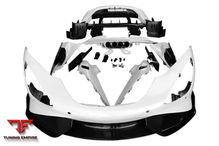 MCLAREN 720S 765LT-STYLE DRY PART CARBON FIBER FULL BODY KIT BSD