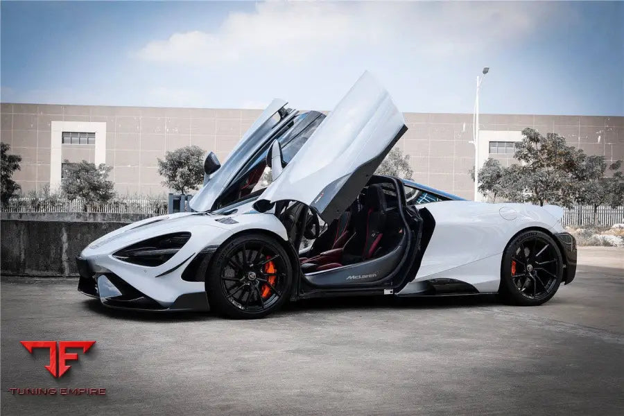 MCLAREN 720S 765LT-STYLE DRY PART CARBON FIBER SIDE SKIRTS BSD