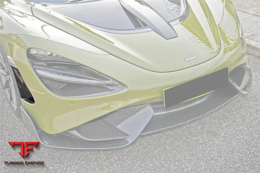 MCLAREN 720S CARBON FIBER FRONT BUMPER SIDE AIR VENTS REPLACEMENT BSD