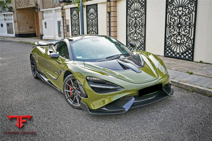 MCLAREN 720S CARBON FIBER FRONT BUMPER SIDE AIR VENTS REPLACEMENT BSD