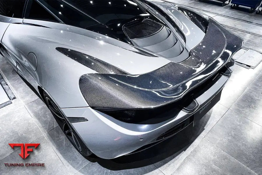 MCLAREN 720S OEM STYLE CARBON FIBER REAR TRUNK AIR INTAKE VENTS REPLACEMENT BSD
