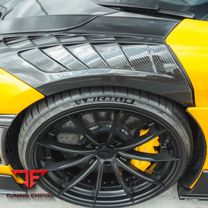 MCLAREN 720S CARBON FIBRE FRONT FENDERS - CT CARBON