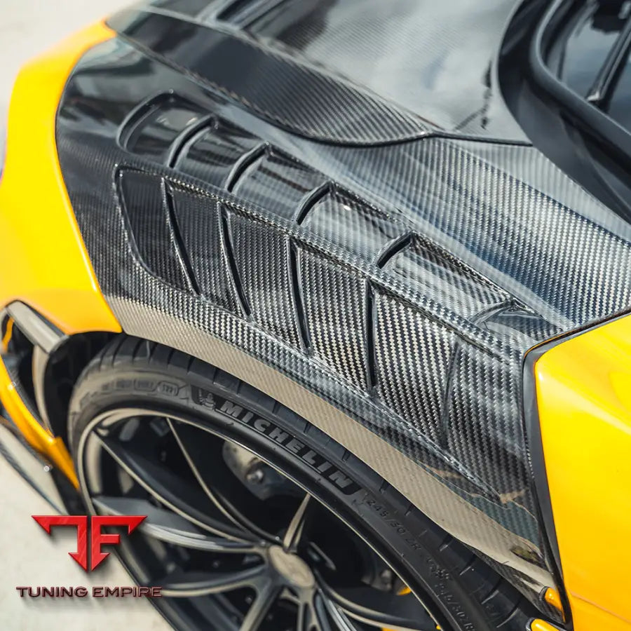 MCLAREN 720S CARBON FIBRE FRONT FENDERS - CT CARBON