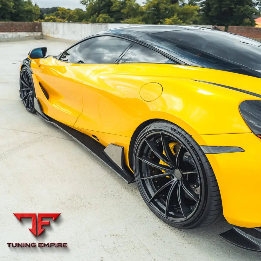 MCLAREN 720S CARBON FIBRE SIDE SKIRTS - CT CARBON