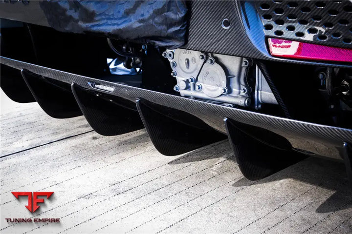 MCLAREN 720S CONVERT 765LT STYLE REAR BUMPER AND WING BSD