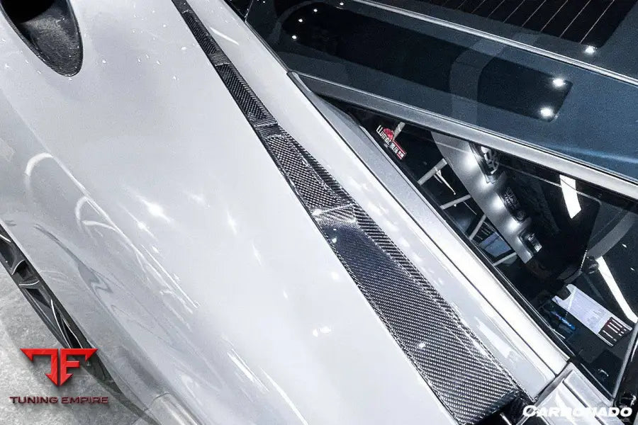 MCLAREN 720S COUPE ONLY CARBON FIBER ENGINE HOOD SIDE AIR INTAKE VENTS 6PCS （DONT FIT SPYDER） BSD