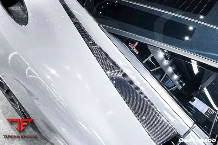 MCLAREN 720S COUPE ONLY CARBON FIBER ENGINE HOOD SIDE AIR INTAKE VENTS 6PCS （DONT FIT SPYDER） BSD