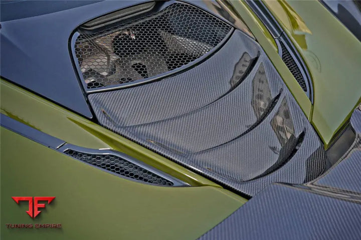 MCLAREN 720S COUPE ONLY DRY CARBON FIBER ENGINE COVER REPLACEMENT （DONT FIT SPYDER） BSD