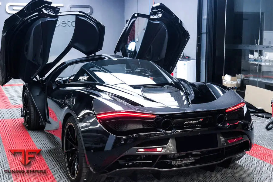 MCLAREN 720S COUPE ONLY DRY CARBON FIBER ENGINE COVER REPLACEMENT （DONT FIT SPYDER） BSD