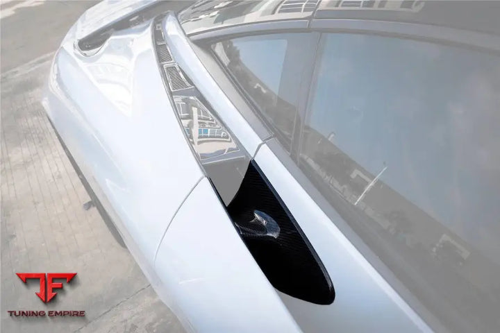 MCLAREN 720S DRY CARBON FIBER DOOR HANDLES PATCH BSD