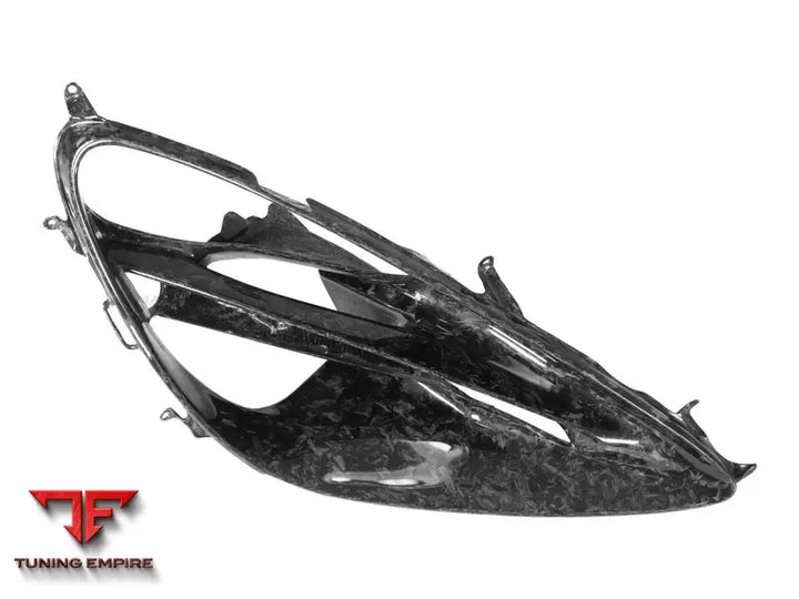 MCLAREN 720S OEM STYLE DRY CARBON FIBER HEADLIGHT INSERTS TIM REPLACEMENT BSD