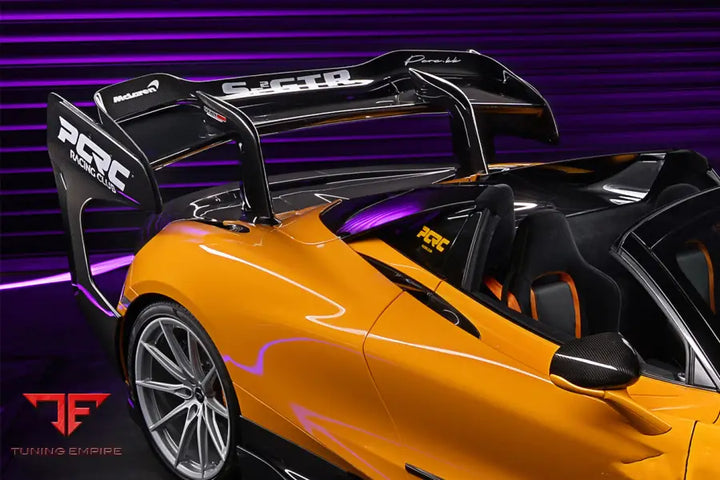 MCLAREN 720S SE²GTR STYLE TRUNK WING WITH SIDE WINGLETS BSD