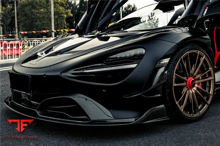 MCLAREN 720S SE²NWB STYLE CARBON FIBER FRONT LIP BSD