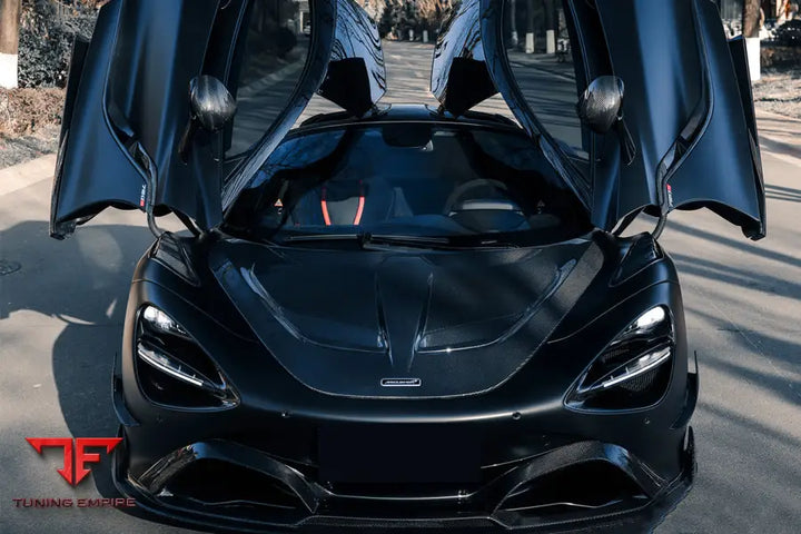 MCLAREN 720S SE²NWB STYLE CARBON FIBER FRONT LIP BSD
