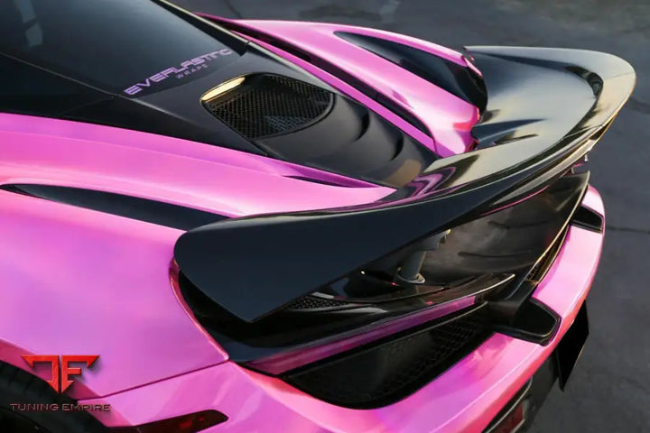 MCLAREN 720S SE²NWB STYLE CARBON FIBER TRUNK SPOILER BSD