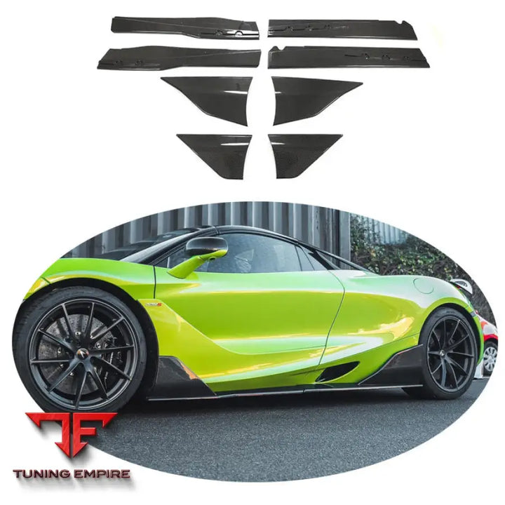 MCLAREN 720S/720S SPIDER CARBON FIBER SIDE SKIRTS 2017Y