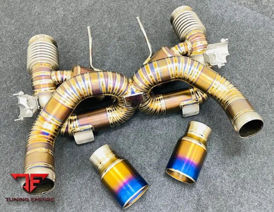 MCLAREN 720S TITANIUM VALVETRONIC CATBACK SYSTEM